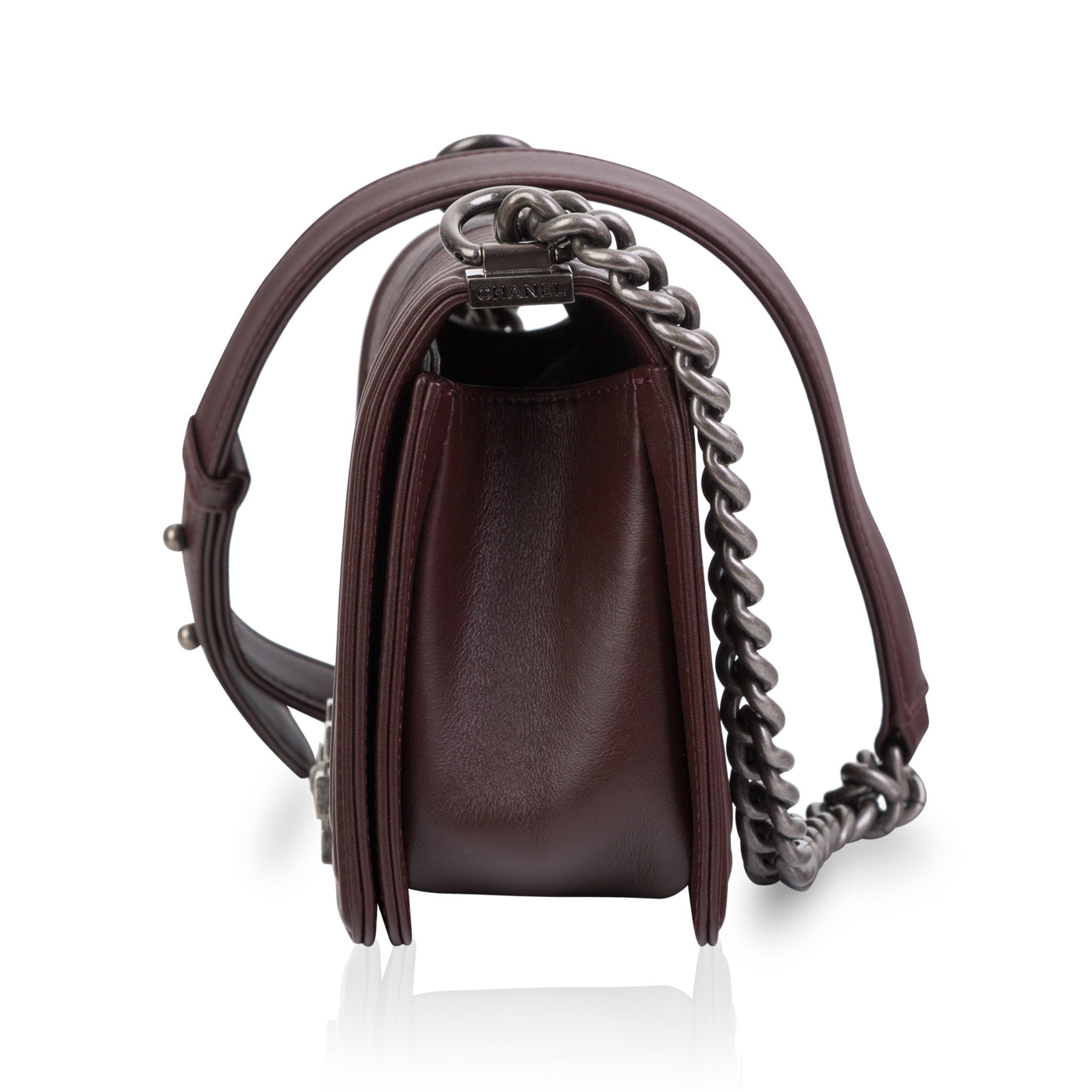 Chanel Boy Bag Leather Black Shoulder Bag Style 3