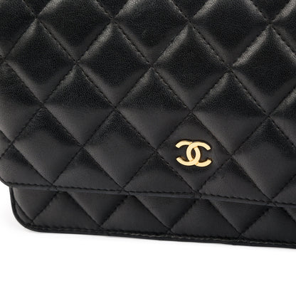 Chanel Classic Wallet On Chain In Lambskin