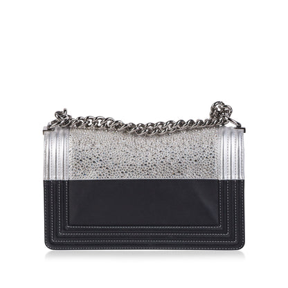 Chanel Boy Bag Leather Black Shoulder Bag Style 2