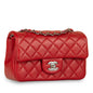 Chanel Classic Flap Lambskin Black Shoulder Bag Style 183