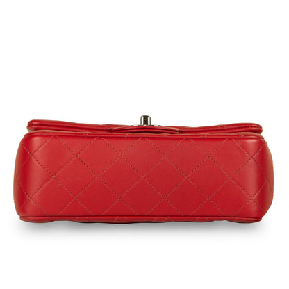 Chanel Classic Flap Lambskin Black Shoulder Bag Style 183