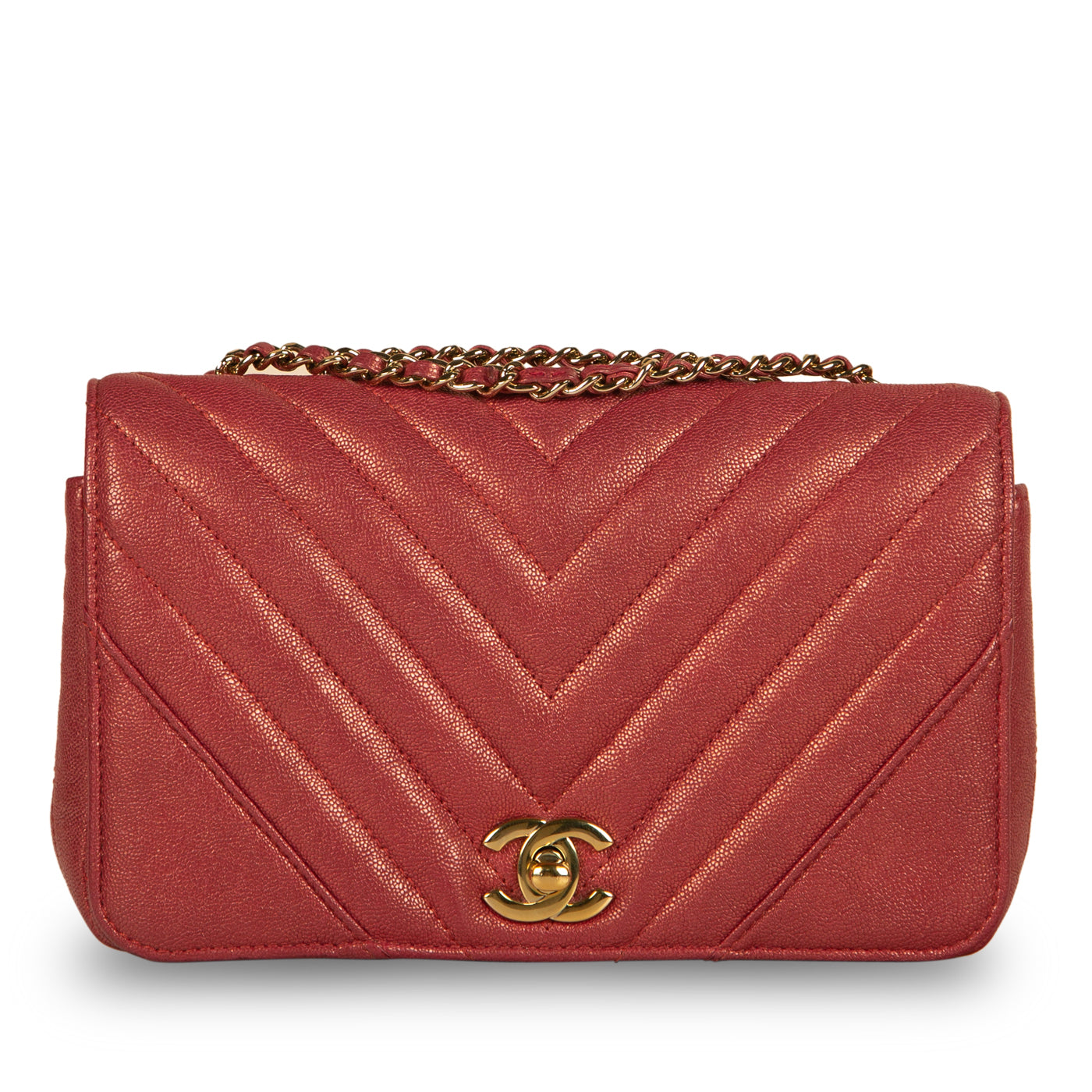 Chanel Caviar Gold Shoulder Bag