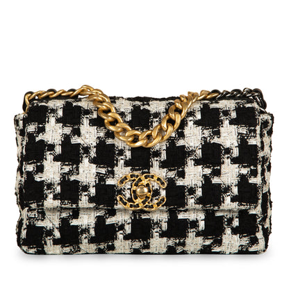 Chanel Chanel 19 Tweed Black Shoulder Bag Style 8