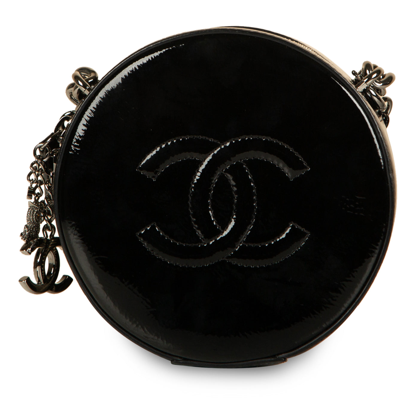 Chanel Round As Earth Bag - Patent