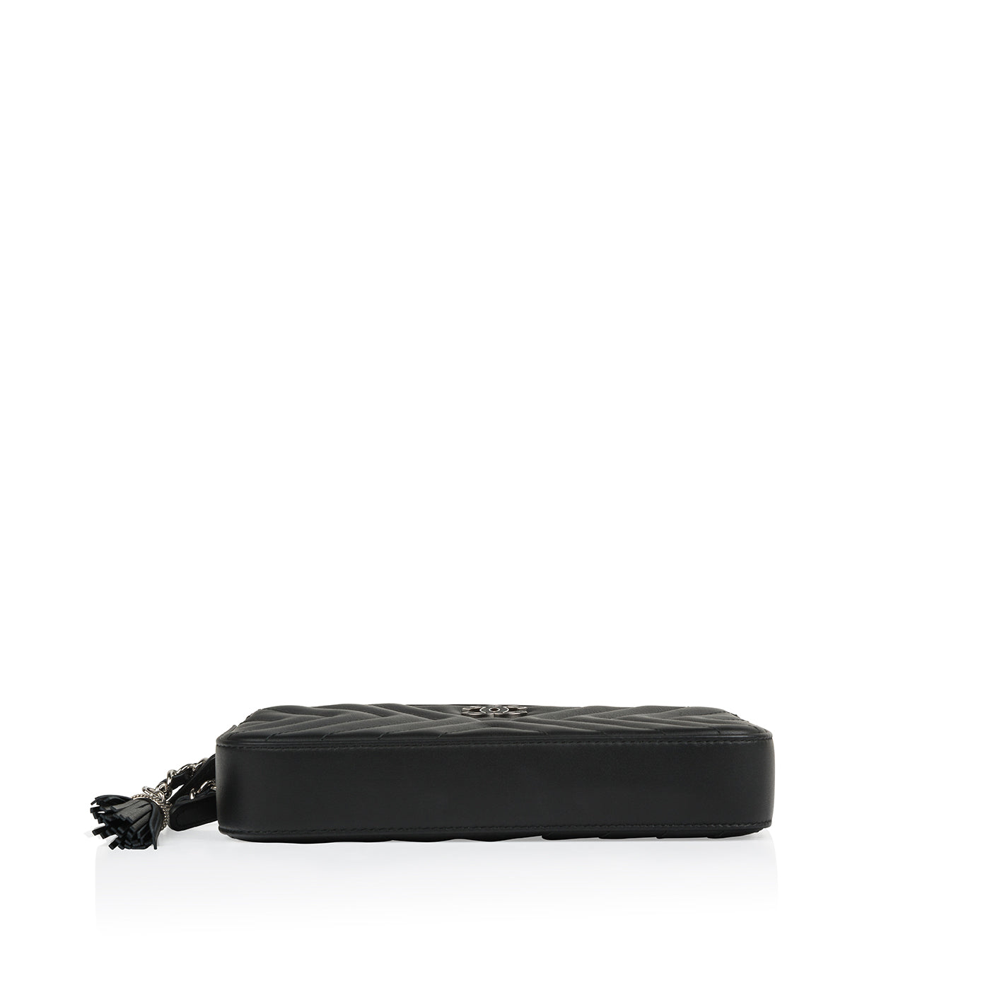 Chanel Chevron Clutch On Chain