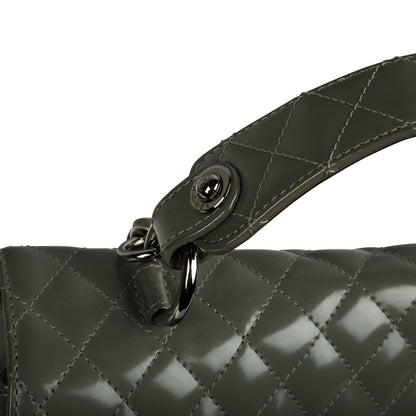 Chanel Mademoiselle Patent Kelly Bag