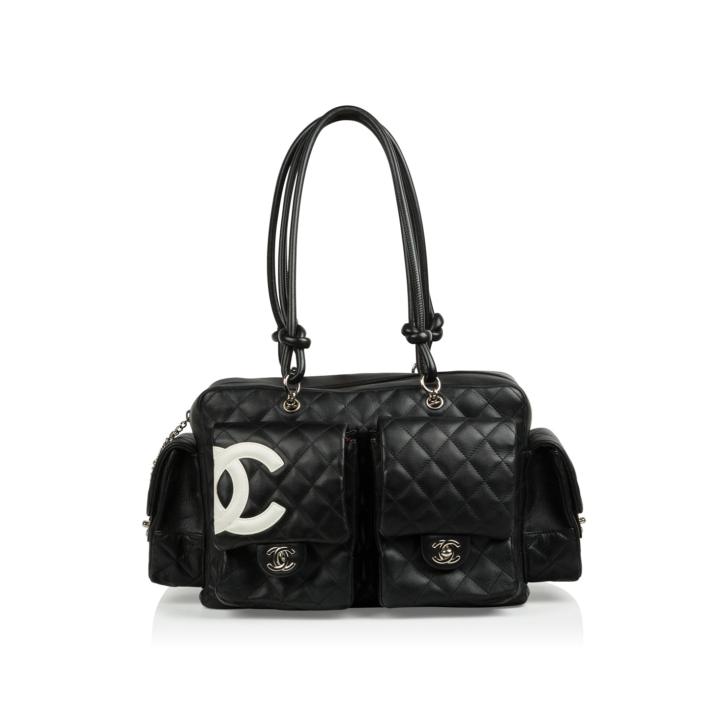 Chanel Cambon Lambskin Black Handbag Style 3