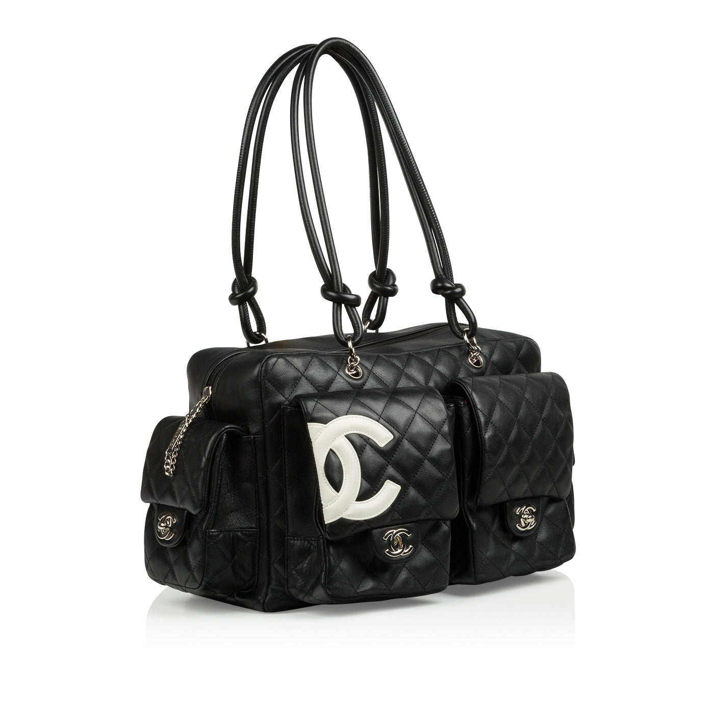 Chanel Cambon Lambskin Black Handbag Style 3