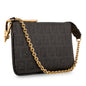Fendi Luxury Leather Red Handbag Style 66