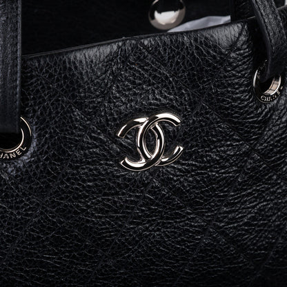 Chanel Glazed Leather Shopping Tote