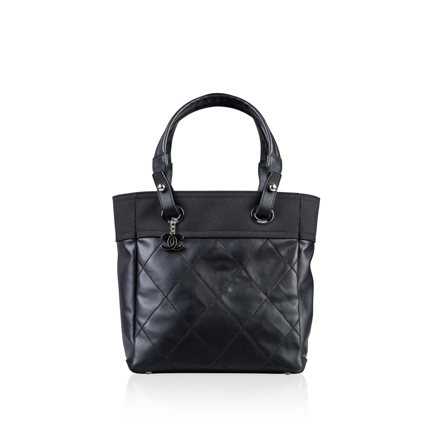 Chanel Luxury Canvas Black Tote Bag