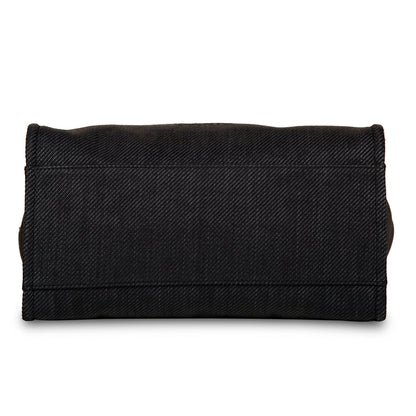Chanel Cambon Canvas Black Tote Bag