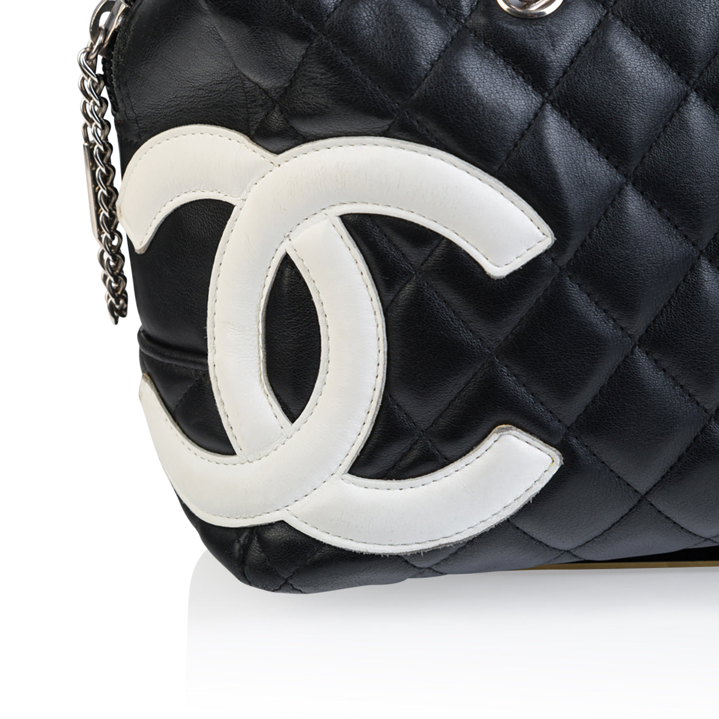 Chanel Cambon Quilted Black Handbag