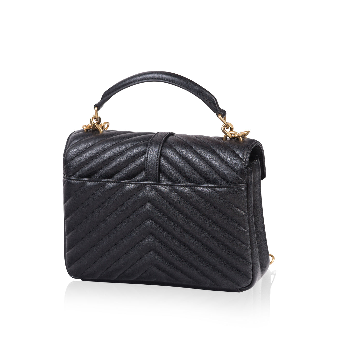 Saint Laurent Luxury Leather Red Handbag Style 33