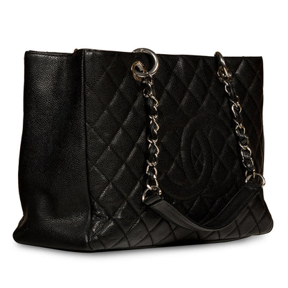 Chanel Timeless Caviar Black Tote Bag Style 29