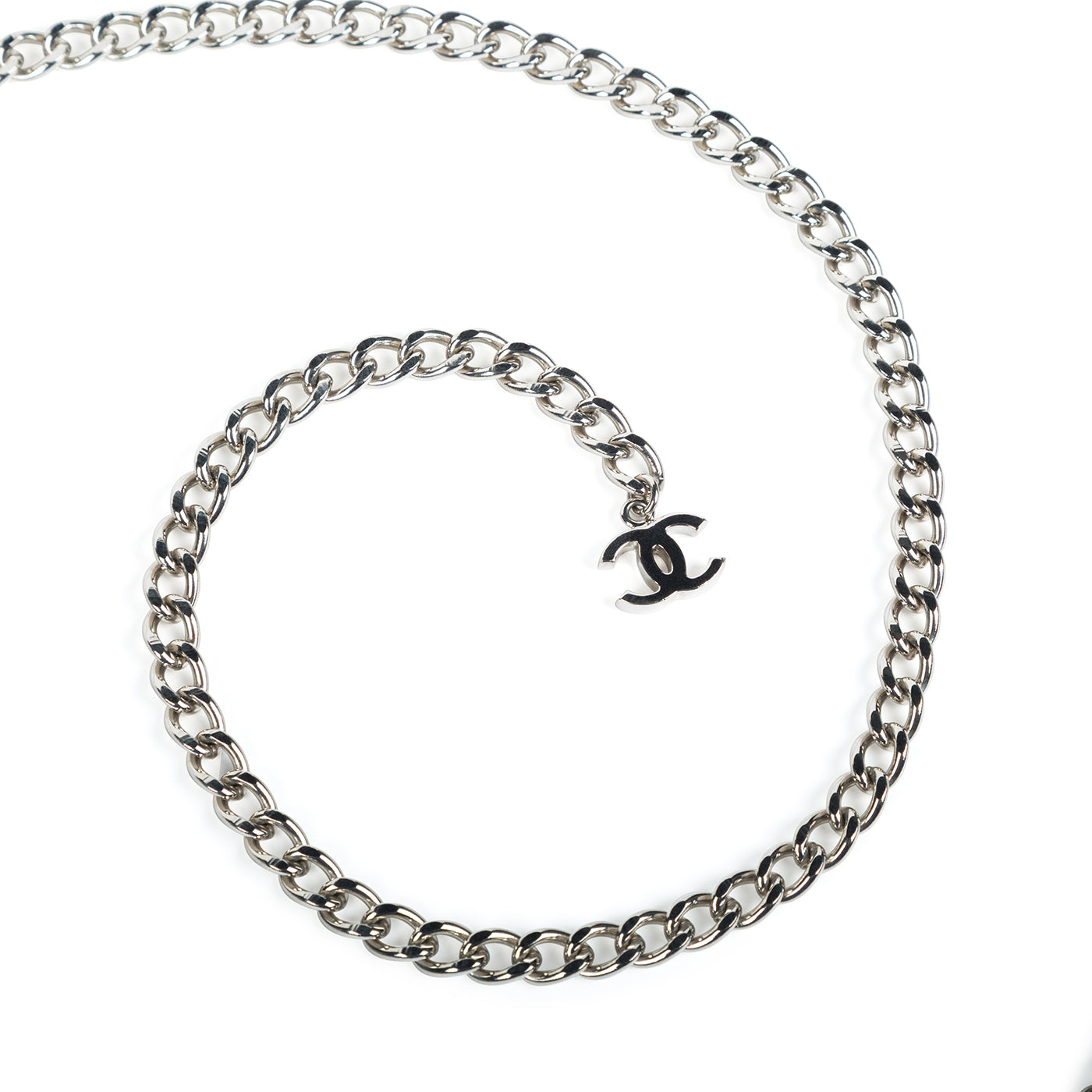 Chanel Luxury Leather Silver Handbag Style 5