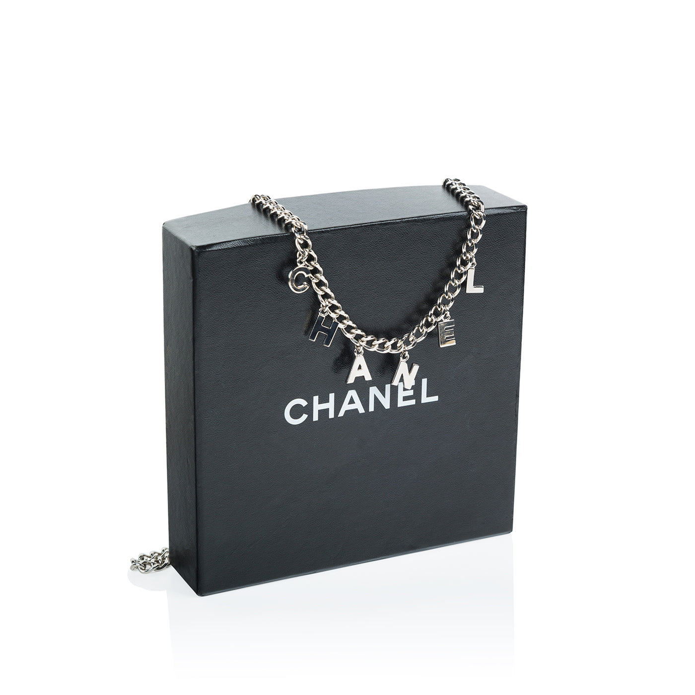 Chanel Luxury Leather Silver Handbag Style 5