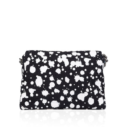 Chanel Boy Tweed Black Shoulder Bag
