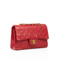 Chanel Classic Flap Lambskin Gold Shoulder Bag Style 107