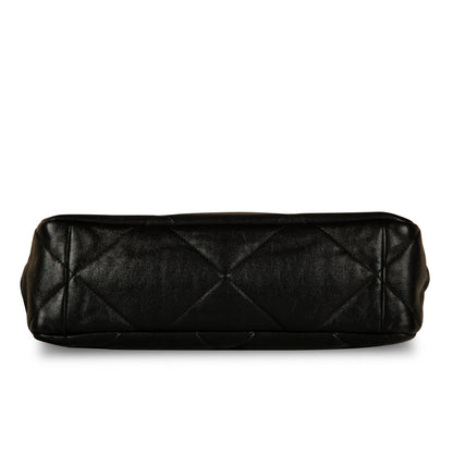 Chanel Chanel 19 Lambskin Black Shoulder Bag Style 23
