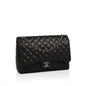 Chanel Classic Flap Caviar Black Shoulder Bag Style 127