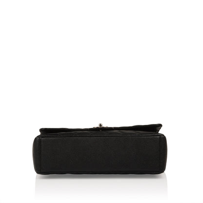 Chanel Classic Flap Caviar Black Shoulder Bag Style 127