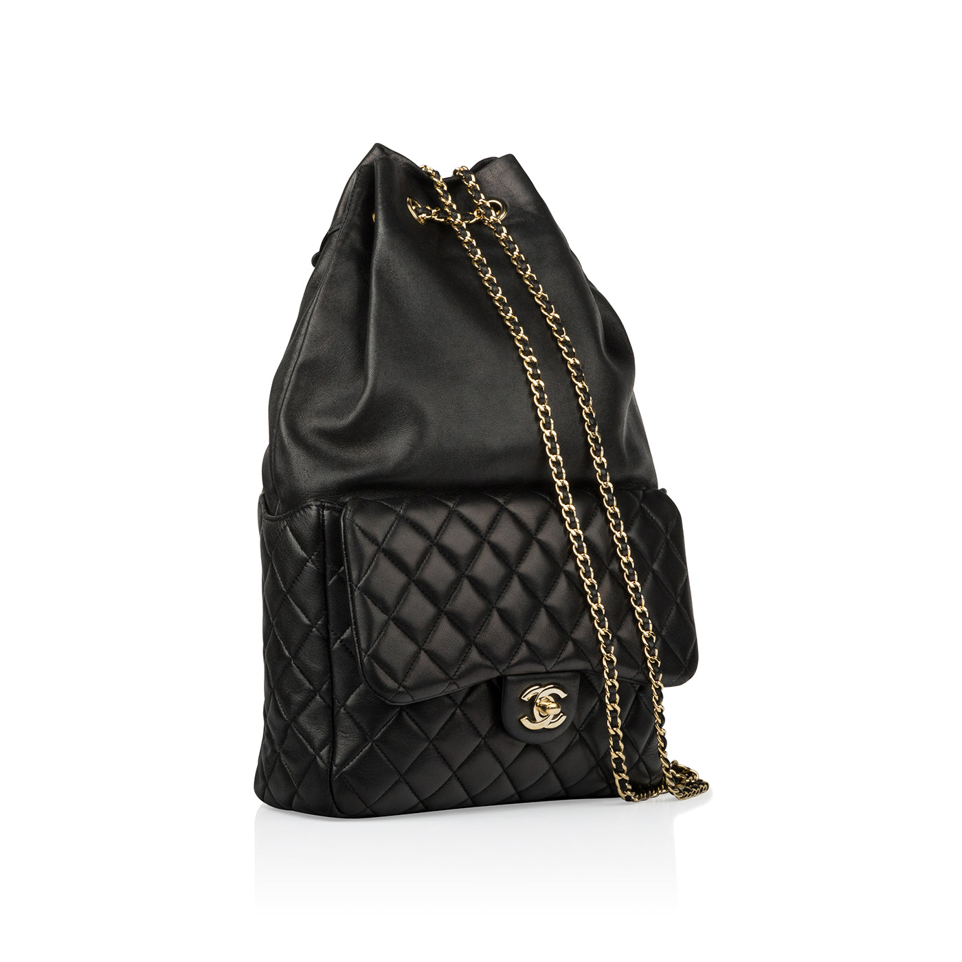 Chanel Timeless Lambskin Black Backpack Lambskin