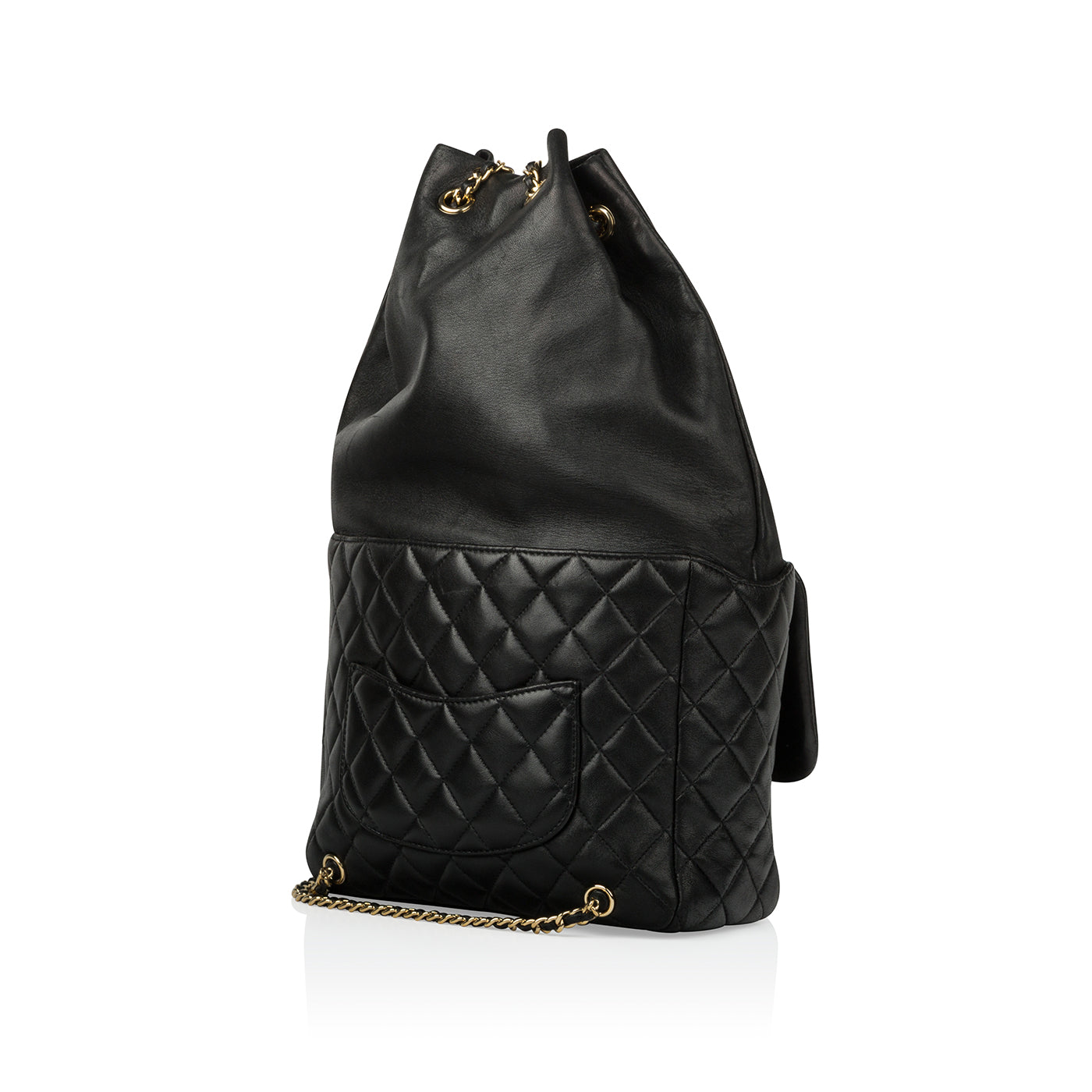 Chanel Timeless Lambskin Black Backpack Lambskin