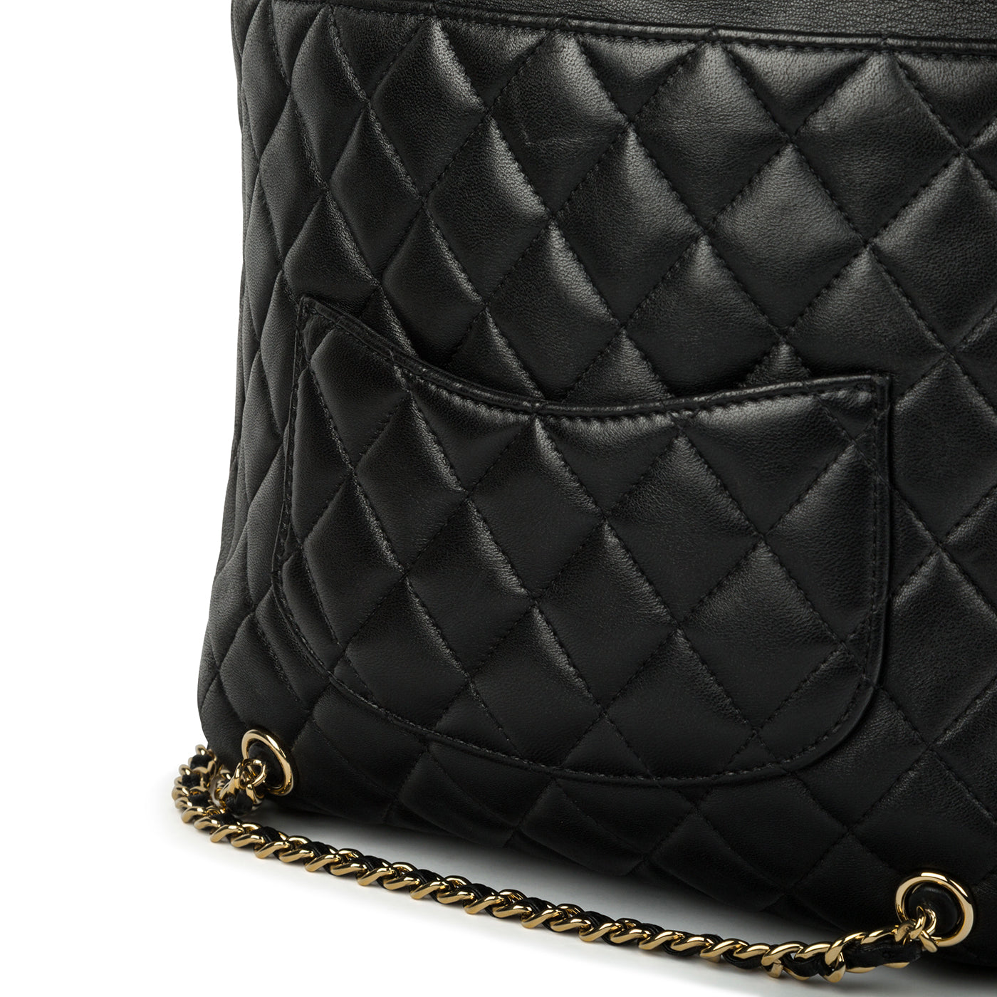 Chanel Timeless Lambskin Black Backpack Lambskin