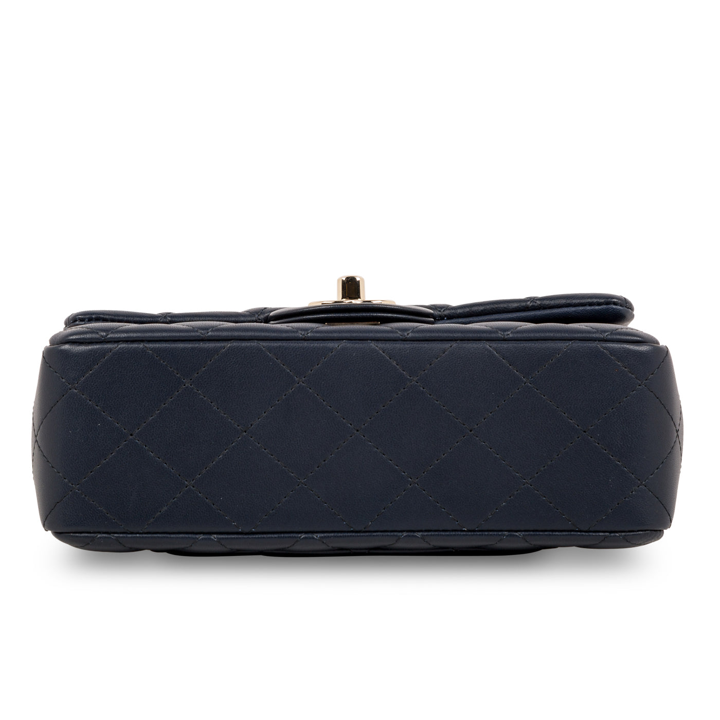 Chanel Classic Flap Lambskin Black Shoulder Bag Style 198