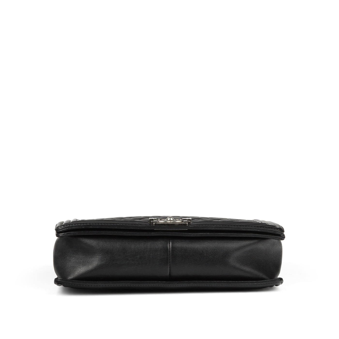 Chanel Boy Bag Lambskin Black Shoulder Bag Style 65