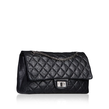 Chanel Classic Flap Lambskin Black Shoulder Bag Style 8