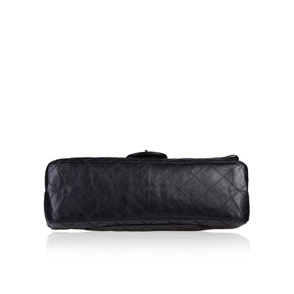 Chanel Classic Flap Lambskin Black Shoulder Bag Style 8