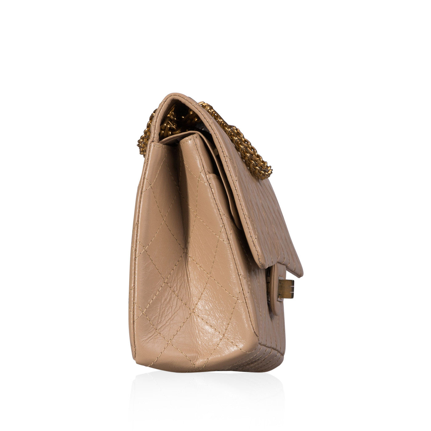 Chanel Classic Flap Lambskin Gold Shoulder Bag Style 3