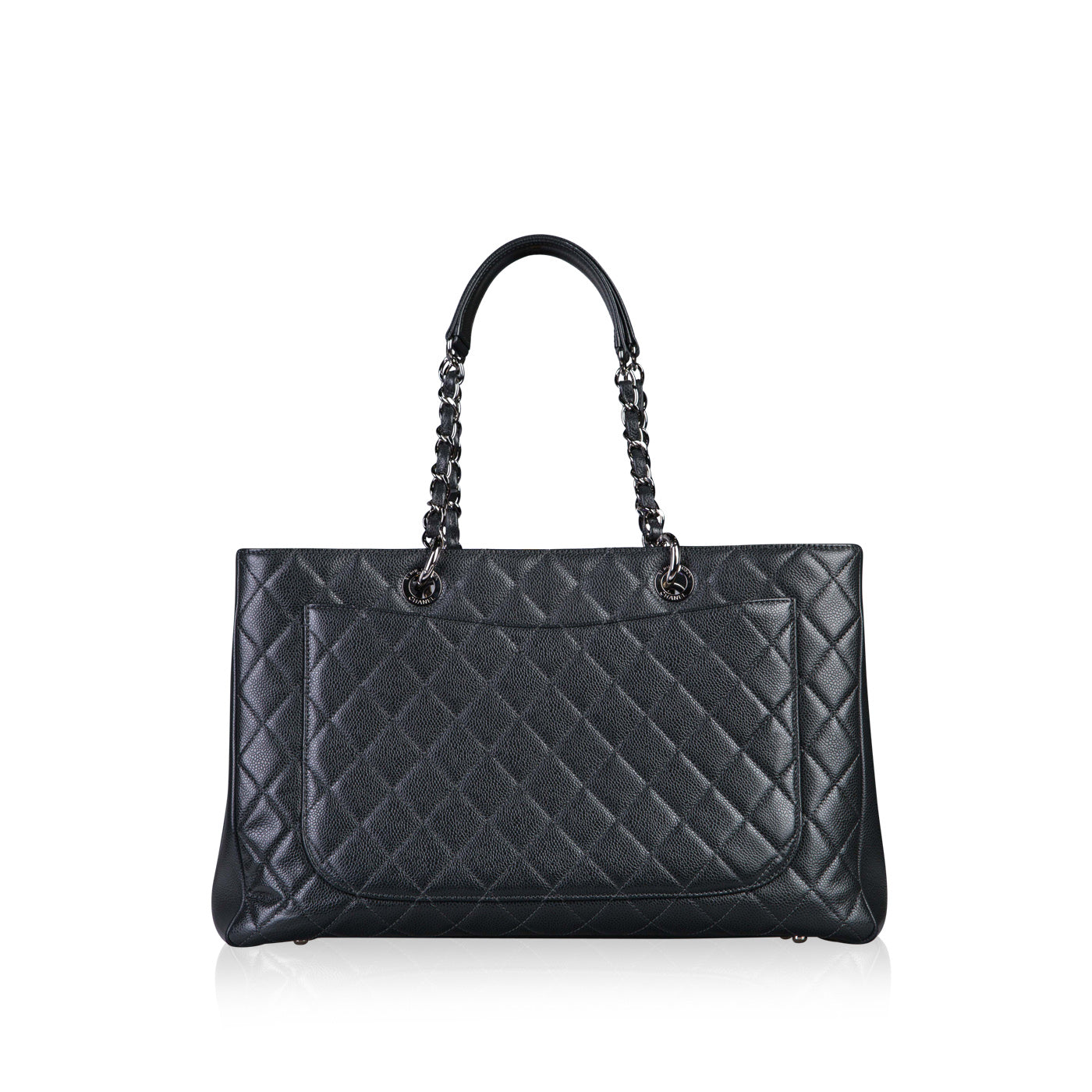 Chanel Timeless Caviar Black Tote Bag Style 43