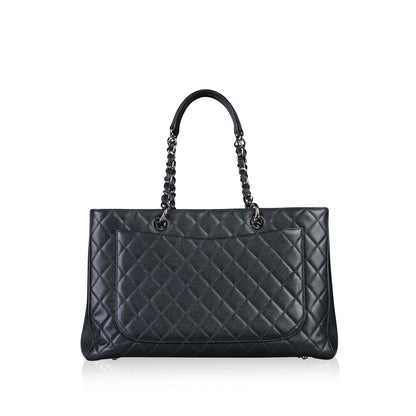 Chanel Timeless Caviar Black Tote Bag Style 43