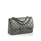 Chanel Classic Flap Lambskin Silver Shoulder Bag Style 29