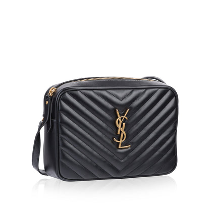 Saint Laurent Lou Red Crossbody Style 4