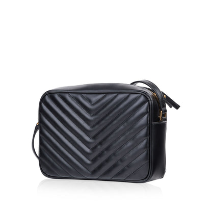 Saint Laurent Lou Red Crossbody Style 4
