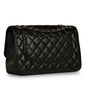 Chanel Classic Flap Caviar Black Shoulder Bag Style 28
