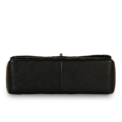 Chanel Classic Flap Caviar Black Shoulder Bag Style 29