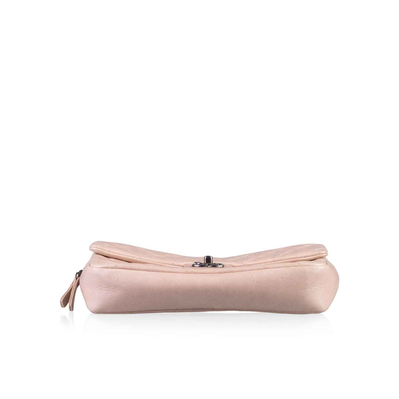 Chanel Classic Flap Quilted Beige Shoulder Bag