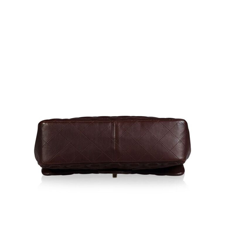 Chanel Lambskin Brown Shoulder Bag