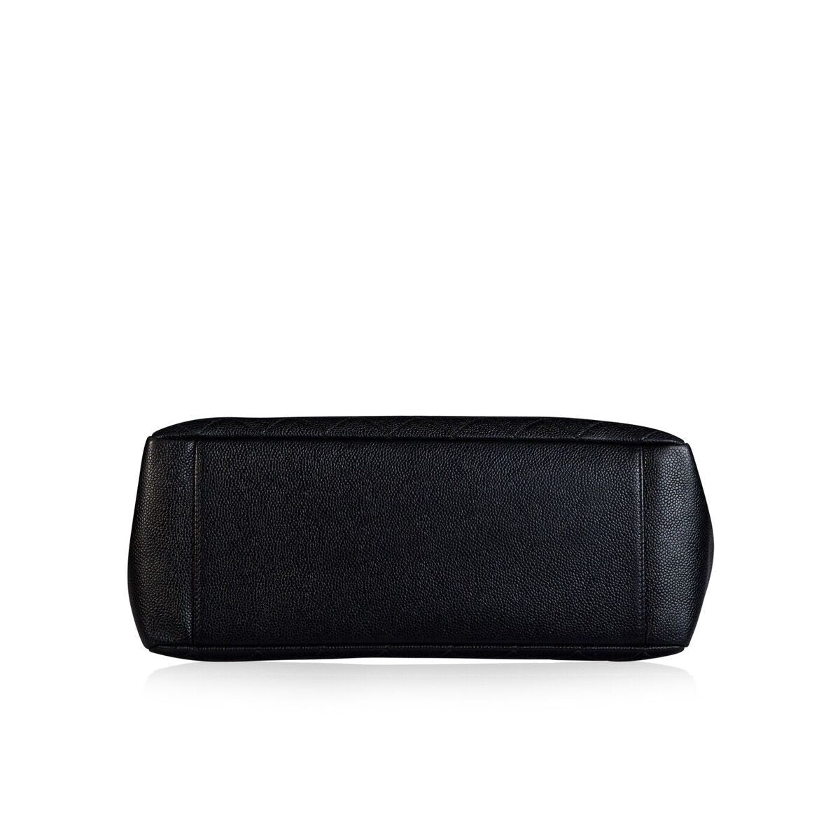 Chanel Classic Flap Caviar Black Tote Bag Caviar
