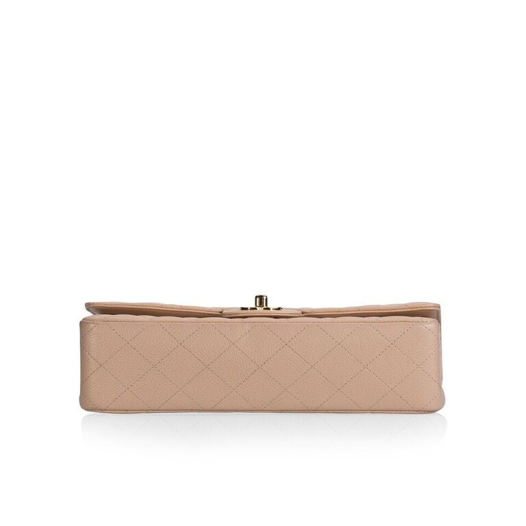 Chanel Classic Flap Caviar Gold Shoulder Bag Style 3