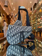 Dior Saddle Oblique Black Crossbody