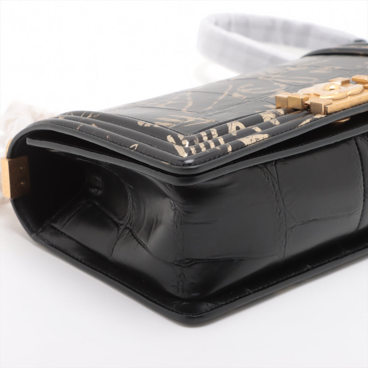 Chanel Boy Black Chain Shoulder Bag Style
