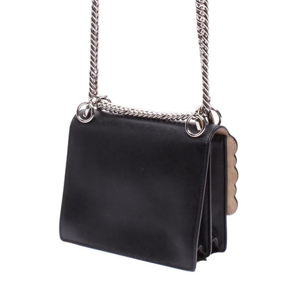 Fendi Leather Kan I Black Shoulder Bags ITTQ2AARY7OJ