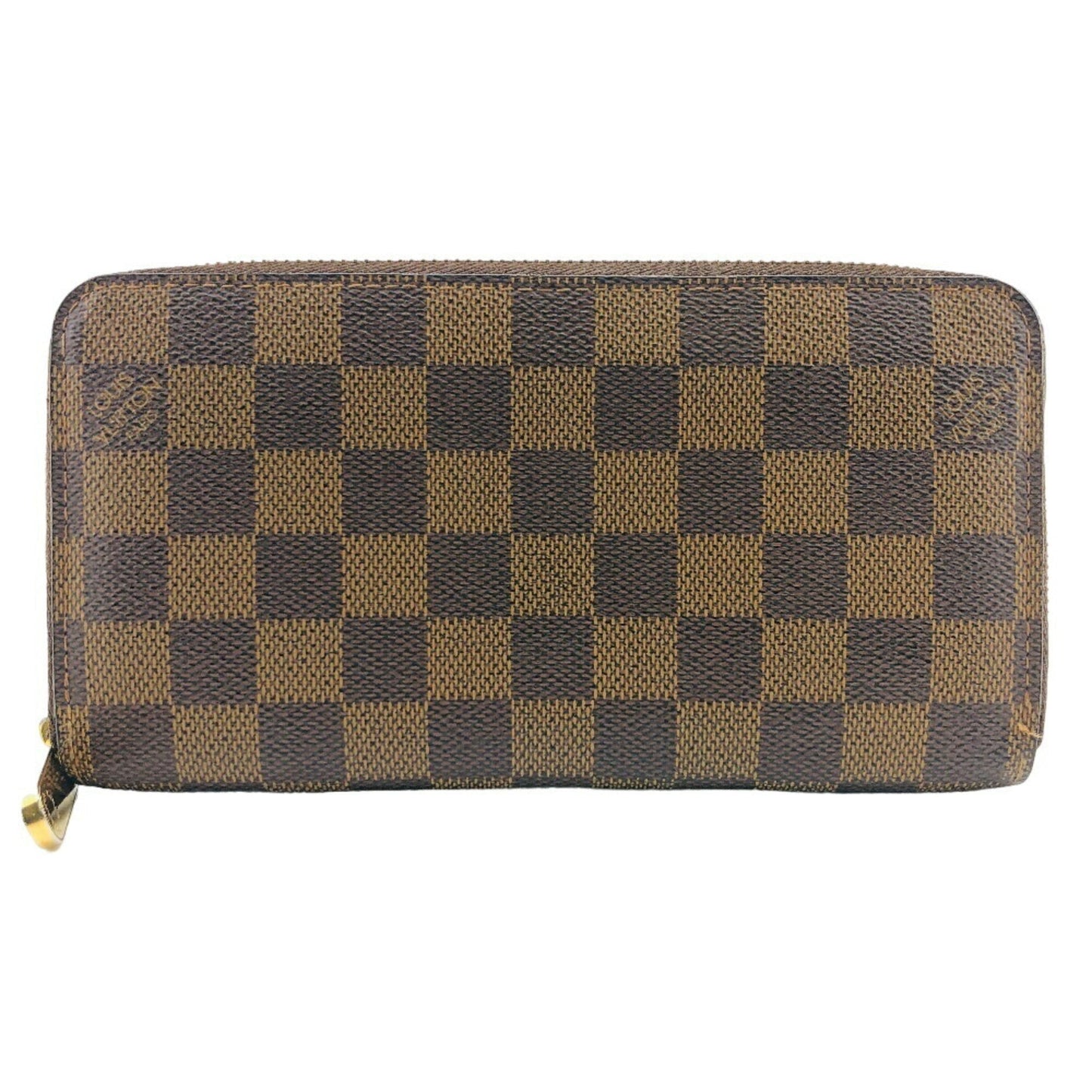 Louis Vuitton  Leather Long Wallet (Bi-Fold)