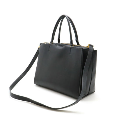 Louis Vuitton  Noir Leather Handbag Shoulder Bag